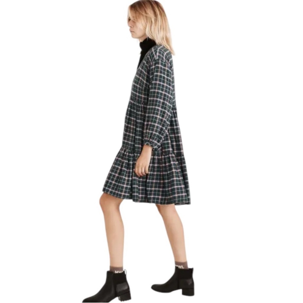 Madewell Flannel Dress